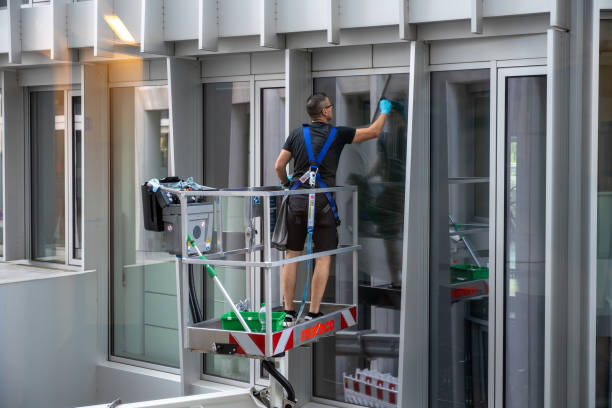 commercial window cleaning service in Dublin